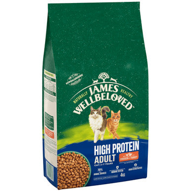 James Wellbeloved Cat Adult High Protein Chicken & Turkey