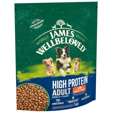 James Wellbeloved Dog Adult High Protein Chicken & Turkey