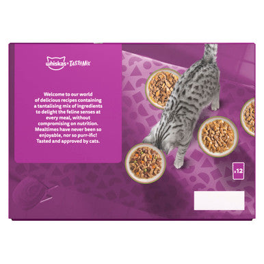 Whiskas 1+ Cat Pouches Tasty Mix Chefs Choice In Gravy