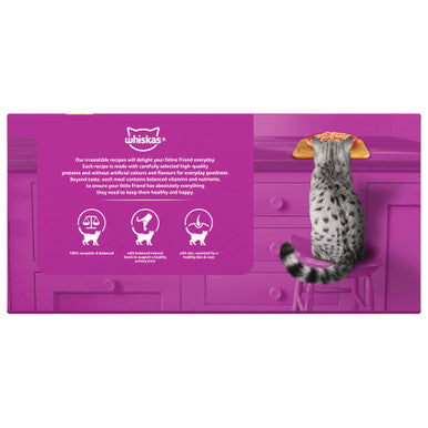 Whiskas 1+ Cat Tins Meaty Menu In Jelly