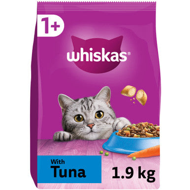 Whiskas 1+ Cat Complete Dry With Tuna