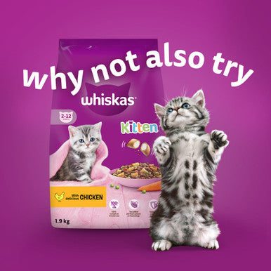 Whiskas 2-12Mths Cat Pouches Fish Favourites In Jelly