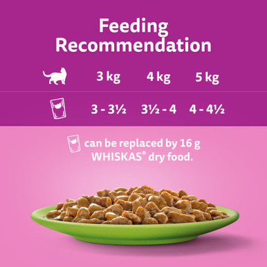 Whiskas 7+ Cat Pouches Mixed Menu In Gravy