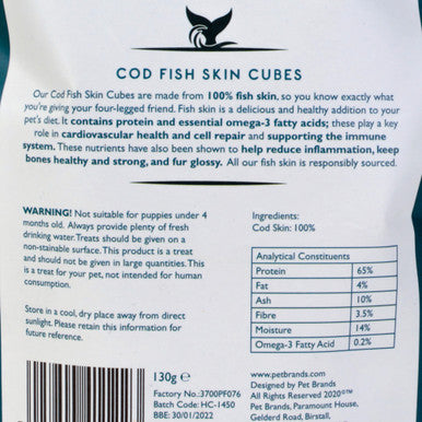 Elkwood Cod Fish Skin Cubes