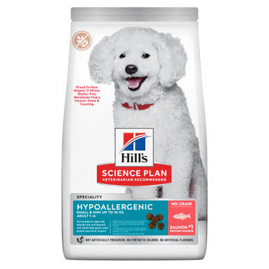 Hill's Science Plan Hypoallergenic Small & Mini Adult Dry Dog Food - Salmon