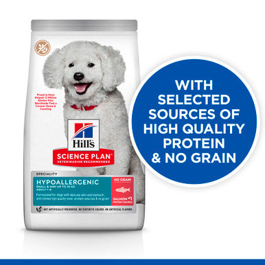 Hill's Science Plan Hypoallergenic Small & Mini Adult Dry Dog Food - Salmon