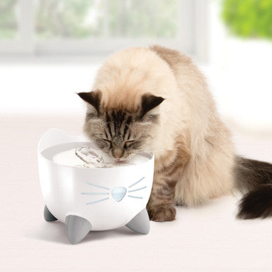 Catit Pixi Cat Drinking Fountain - Stainless Steel