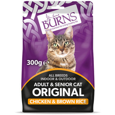 Burns Original Adult/Senior Dry Cat Food - Chicken & Brown Rice