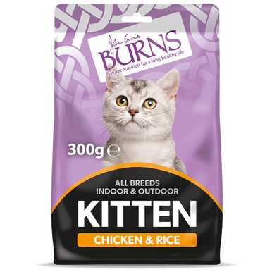 Burns Kitten Dry Cat Food - Chicken & Rice