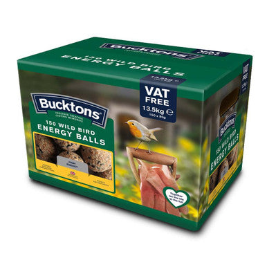 Bucktons High Energy Vat Free 150 Wild Bird Enery Balls