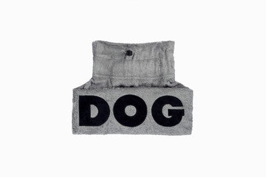 DOG by Dr Lisa Dog Poncho Grey