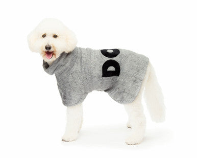 DOG by Dr Lisa Dog Poncho Grey