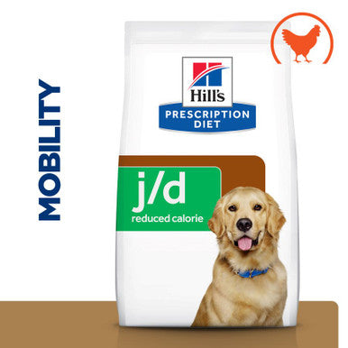 Hill's Prescription Diet j/d Joint Care Reduced Calorie Dry Dog Food - Chicken