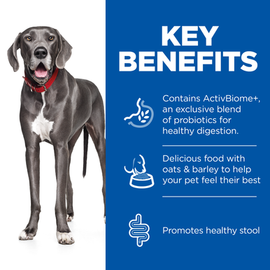 Hill's Science Plan Perfect Digestion Large Breed Adult 1+ Dry Dog Food - Chicken & Brown Rice