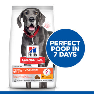 Hill's Science Plan Perfect Digestion Large Breed Adult 1+ Dry Dog Food - Chicken & Brown Rice