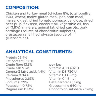 Hill's Science Plan Perfect Weight & Active Mobility Medium Adult Dry Dog Food - Chicken