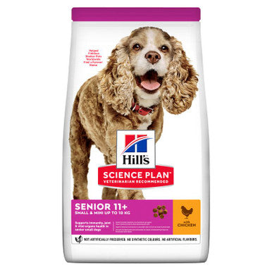 Hill's Science Plan Senior Small & Mini Dry Dog Food - Chicken