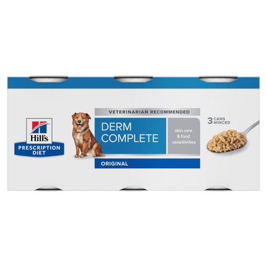 Hill's Prescription Diet Derm Complete Skin Care and Food Sensitivities Wet Dog Food - Original