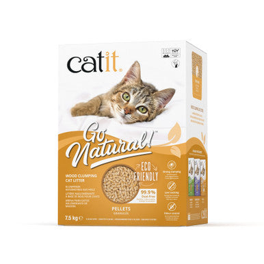 Catit Go Natural Wood Litter Pellets