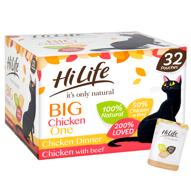 HiLife it's only natural - the big chicken one in jelly