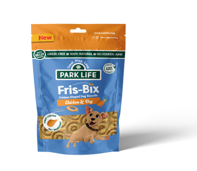 PARK LiFE Fris Bix Dog Biscuits Chicken & Veg Pouch