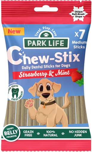 PARK LiFE Chew-Stix Strawberry & Mint