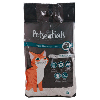 Petsentials Super Clumping Cat Litter with Activated Carbon