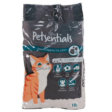 Petsentials Super Clumping Cat Litter with Activated Carbon