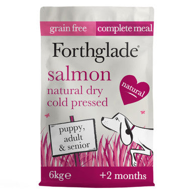 Forthglade Complete Natural Cold Pressed Dry Dog Food - Salmon with Sweet Potato