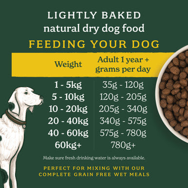 Forthglade Lightly Baked Natural Dry Dog Food - Chicken with Sweet Potato