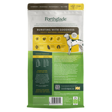 Forthglade Lightly Baked Natural Dry Dog Food - Chicken with Sweet Potato