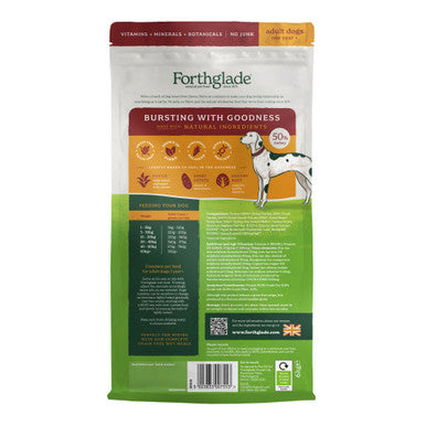 Forthglade Lightly Baked Natural Dry Dog Food - Turkey with Sweet Potato