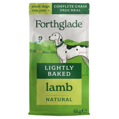 Forthglade Lightly Baked Natural Dry Dog Food - Lamb with Sweet Potato