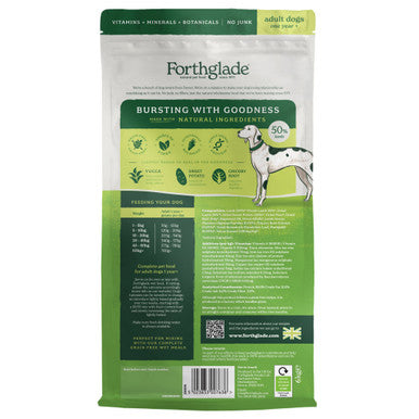 Forthglade Lightly Baked Natural Dry Dog Food - Lamb with Sweet Potato