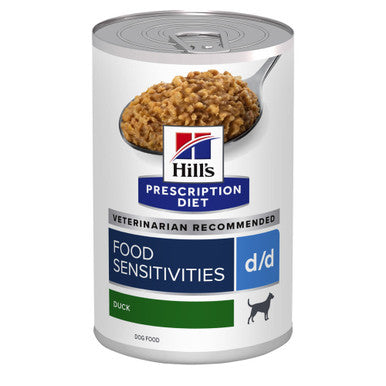 Hill's Prescription Diet d/d Food Sensitivities Wet Dog Food - Duck & Rice