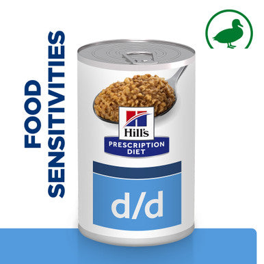 Hill's Prescription Diet d/d Food Sensitivities Wet Dog Food - Duck & Rice