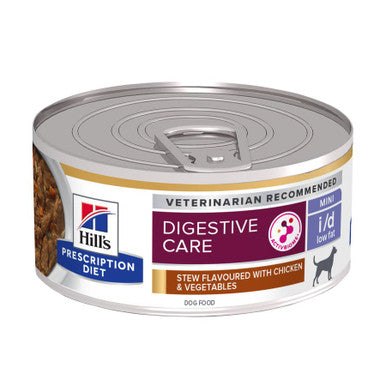 Hill's Prescription Diet i/d Low Fat Digestive Care Wet Dog Food - Chicken & Added Vegetables