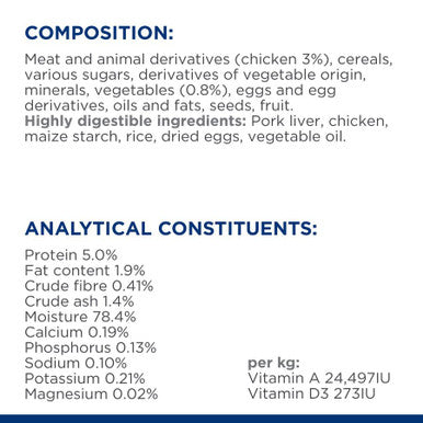 Hill's Prescription Diet i/d Low Fat Digestive Care Wet Dog Food - Chicken & Added Vegetables