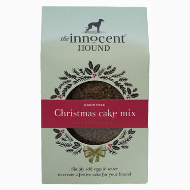 The Innocent Hound Adult & Puppy Air Dried Dog Treat - Christmas Cake Mix with British Turkey