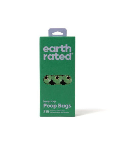 Earth Rated 315 Bags on 21 Refill Rolls Poop Bags - Scented