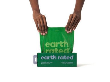 Earth Rated 300 Bags on a Single Roll Poop Bags - Scented