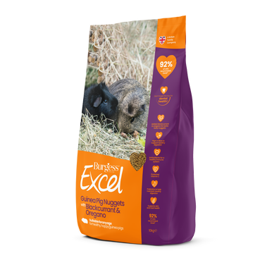 Burgess Excel Adult Guinea Pig Nuggets - Blackcurrant & Oregano