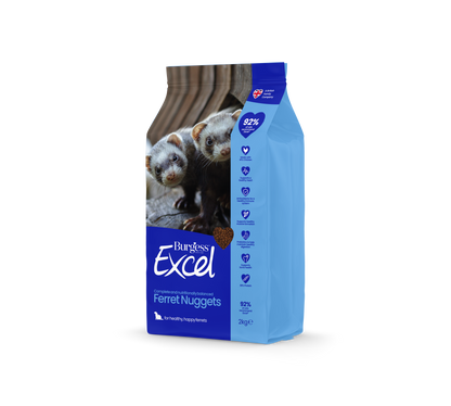 Burgess Excel Complete and Nutritionally Balanced Ferret Nuggets