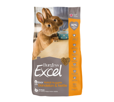 Burgess Excel Indoor Rabbit Nuggets - Dandelion & Nettle