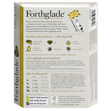 Forthglade Complete Meal Wholegrain Adult Wet Dog Food - Chicken with Oats & Vegetables