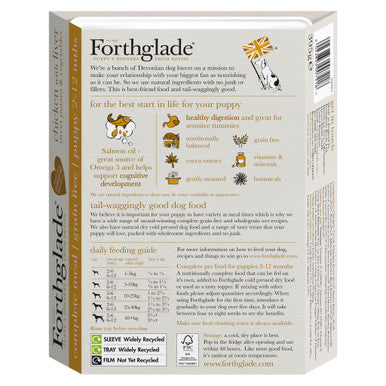 Forthglade Complete Meal Grain-free Puppy Wet Dog Food - Chicken with Liver, Sweet potato & Vegetables