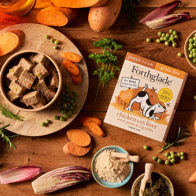 Forthglade Complete Meal Grain-free Puppy Wet Dog Food - Chicken with Liver, Sweet potato & Vegetables