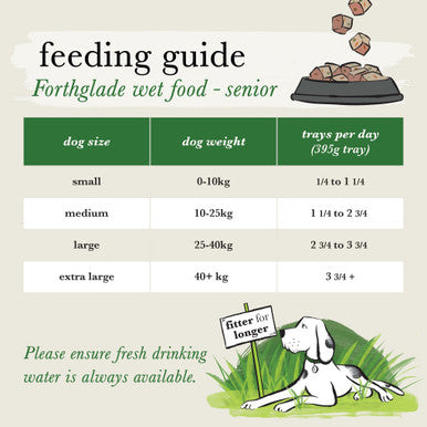 Forthglade Complete Meal Wholegrain Senior Wet Dog Food - White Fish with Brown rice & Vegetables