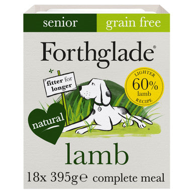 Forthglade Complete Meal Grain-free Senior Wet Dog Food - Lamb with Butternut squash & Vegetables