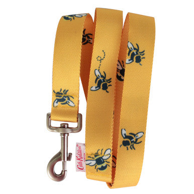 Cath Kidston Bees Printed Yellow Dog Lead